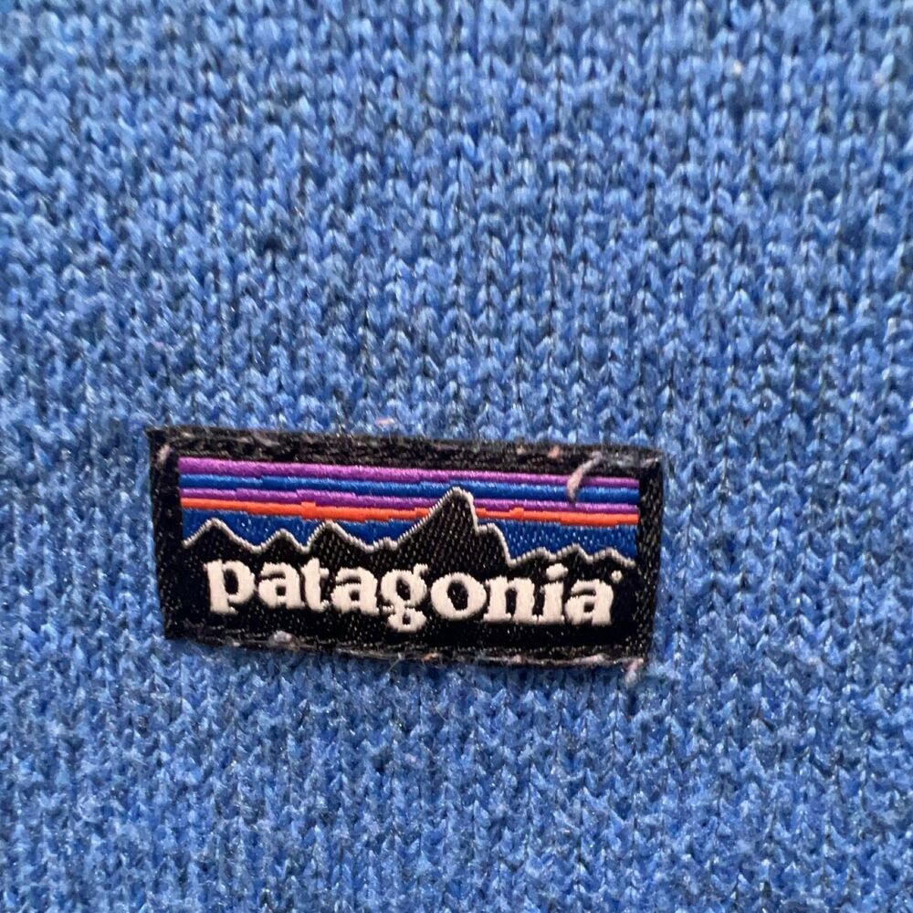 Patagonia Better Sweater Pullover Women's XS Blue 1/4 Zip Mock Neck - Picture 3 of 6